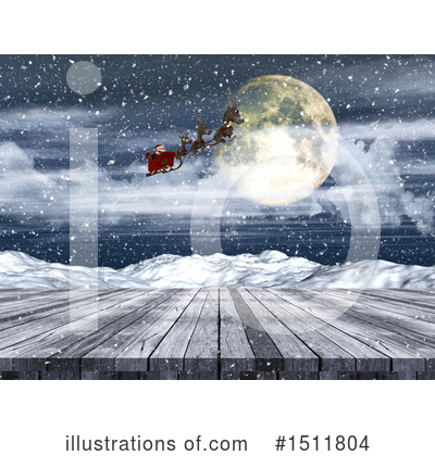 Royalty-Free (RF) Santa Clipart Illustration by KJ Pargeter - Stock Sample #1511804