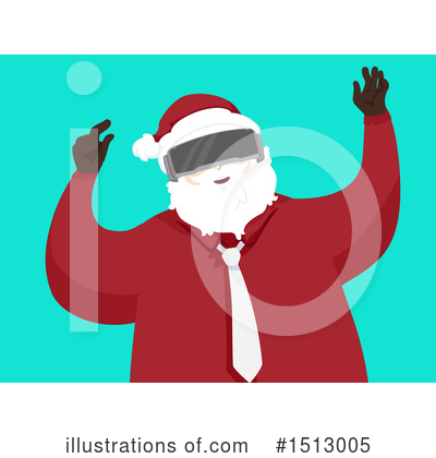 Royalty-Free (RF) Santa Clipart Illustration by BNP Design Studio - Stock Sample #1513005