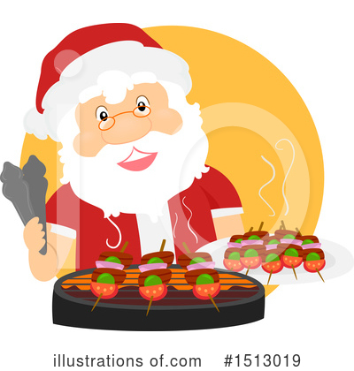 Royalty-Free (RF) Santa Clipart Illustration by BNP Design Studio - Stock Sample #1513019