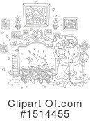 Santa Clipart #1514455 by Alex Bannykh