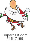 Santa Clipart #1517159 by toonaday