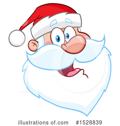 Royalty-Free (RF) Santa Clipart Illustration by Hit Toon - Stock Sample #1528839