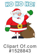 Santa Clipart #1528843 by Hit Toon