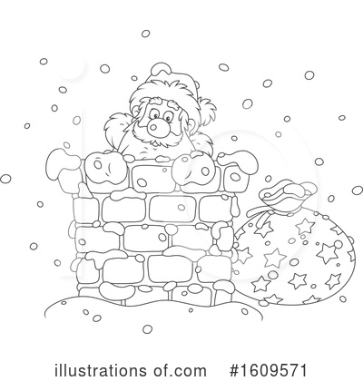 Royalty-Free (RF) Santa Clipart Illustration by Alex Bannykh - Stock Sample #1609571