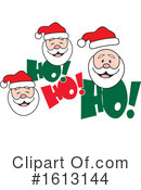 Santa Clipart #1613144 by Johnny Sajem