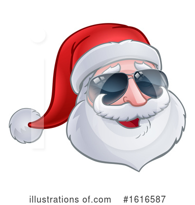 Royalty-Free (RF) Santa Clipart Illustration by AtStockIllustration - Stock Sample #1616587