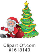 Santa Clipart #1618140 by visekart