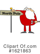 Santa Clipart #1621863 by djart