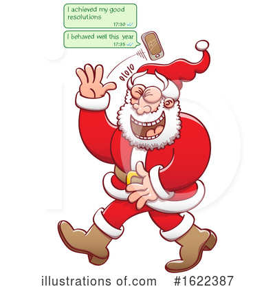 Royalty-Free (RF) Santa Clipart Illustration by Zooco - Stock Sample #1622387