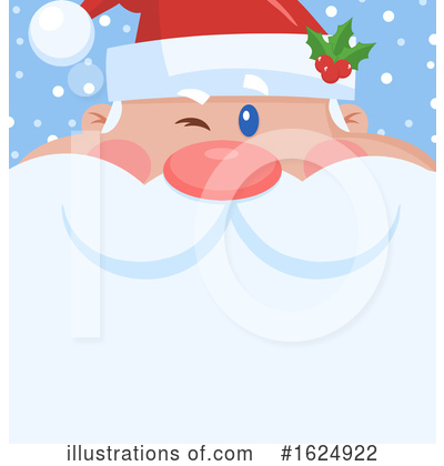 Royalty-Free (RF) Santa Clipart Illustration by Hit Toon - Stock Sample #1624922