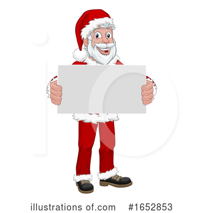 Royalty-Free (RF) Santa Clipart Illustration by AtStockIllustration - Stock Sample #1652853
