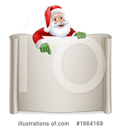 Royalty-Free (RF) Santa Clipart Illustration by AtStockIllustration - Stock Sample #1664169
