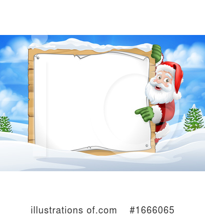 Royalty-Free (RF) Santa Clipart Illustration by AtStockIllustration - Stock Sample #1666065