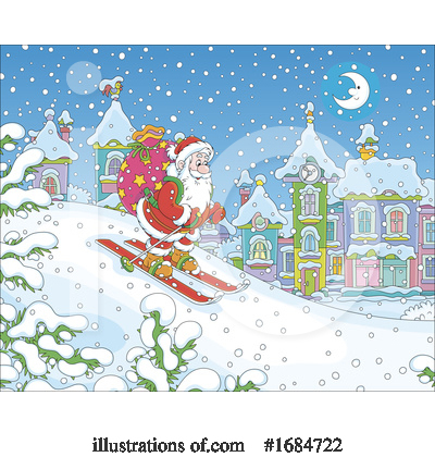 Royalty-Free (RF) Santa Clipart Illustration by Alex Bannykh - Stock Sample #1684722
