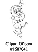 Santa Clipart #1687041 by AtStockIllustration