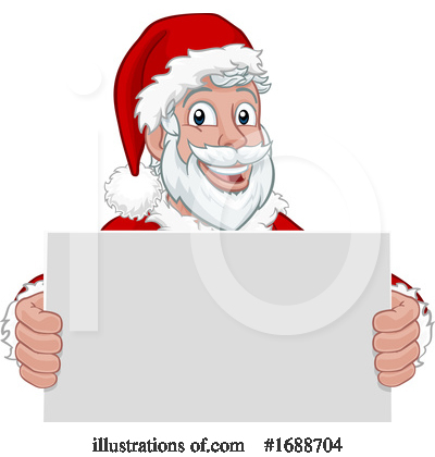 Royalty-Free (RF) Santa Clipart Illustration by AtStockIllustration - Stock Sample #1688704