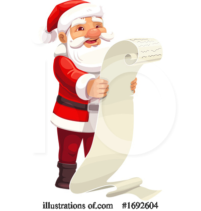 Royalty-Free (RF) Santa Clipart Illustration by Vector Tradition SM - Stock Sample #1692604