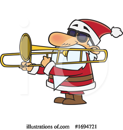 Santa Clipart #1694721 by toonaday