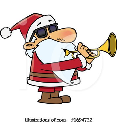 Santa Clipart #1694722 by toonaday