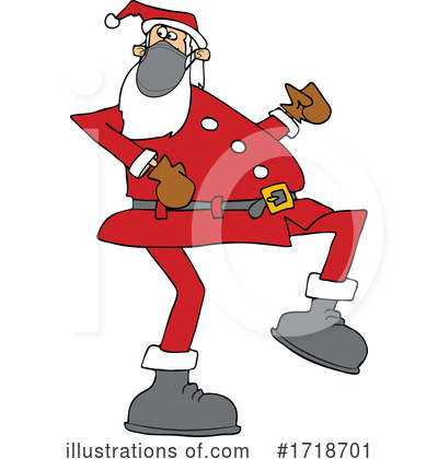 Royalty-Free (RF) Santa Clipart Illustration by djart - Stock Sample #1718701