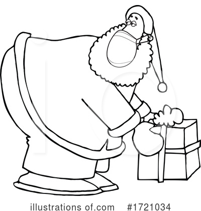 Royalty-Free (RF) Santa Clipart Illustration by djart - Stock Sample #1721034