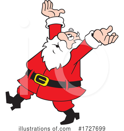 Royalty-Free (RF) Santa Clipart Illustration by Johnny Sajem - Stock Sample #1727699