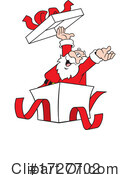 Santa Clipart #1727702 by Johnny Sajem