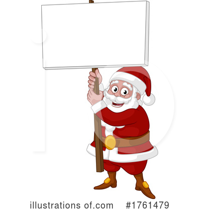 Royalty-Free (RF) Santa Clipart Illustration by AtStockIllustration - Stock Sample #1761479