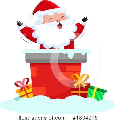 Christmas Gifts Clipart #1804915 by Hit Toon