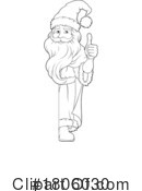 Santa Clipart #1806030 by AtStockIllustration