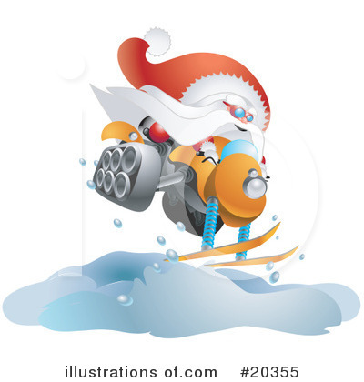 Royalty-Free (RF) Santa Clipart Illustration by Tonis Pan - Stock Sample #20355
