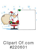 Santa Clipart #220601 by Hit Toon