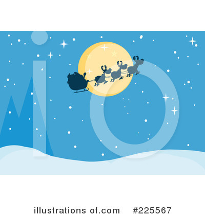 Royalty-Free (RF) Santa Clipart Illustration by Hit Toon - Stock Sample #225567