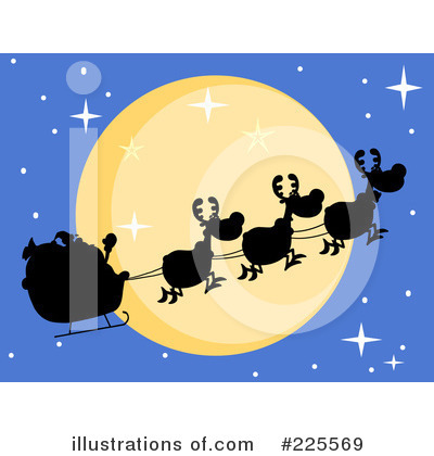 Royalty-Free (RF) Santa Clipart Illustration by Hit Toon - Stock Sample #225569