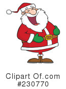 Santa Clipart #230770 by Hit Toon