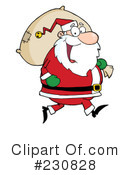 Santa Clipart #230828 by Hit Toon