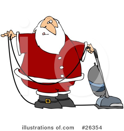 Royalty-Free (RF) Santa Clipart Illustration by djart - Stock Sample #26354