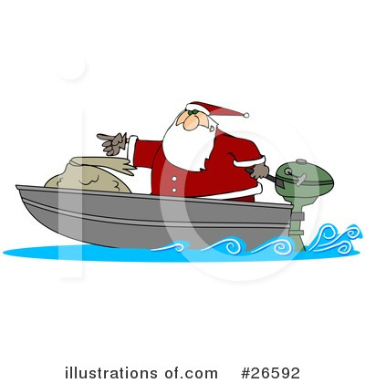 Royalty-Free (RF) Santa Clipart Illustration by djart - Stock Sample #26592