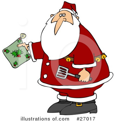 Royalty-Free (RF) Santa Clipart Illustration by djart - Stock Sample #27017