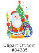 Santa Clipart #34335 by Alex Bannykh