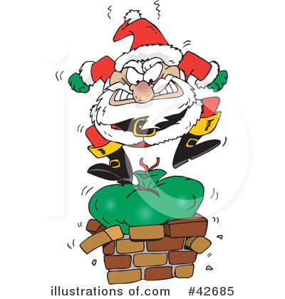Santa Clipart #42685 by Dennis Holmes Designs