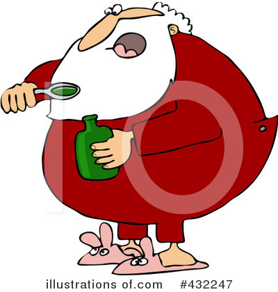 Royalty-Free (RF) Santa Clipart Illustration by djart - Stock Sample #432247