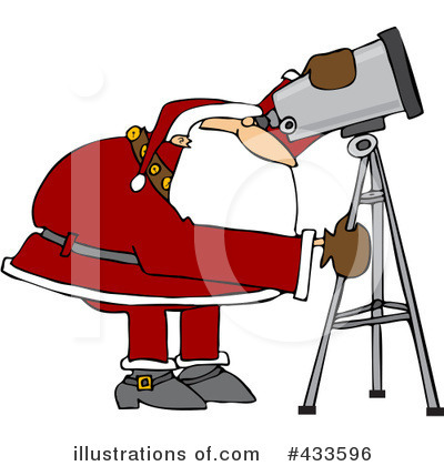Royalty-Free (RF) Santa Clipart Illustration by djart - Stock Sample #433596