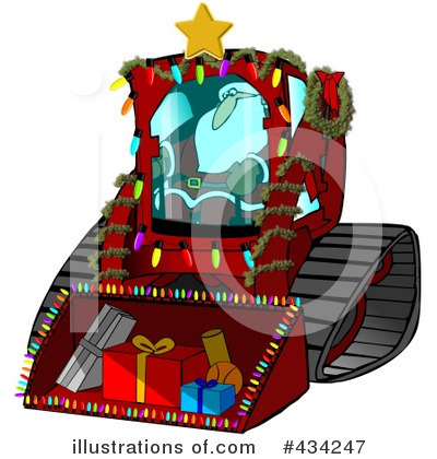 Royalty-Free (RF) Santa Clipart Illustration by djart - Stock Sample #434247