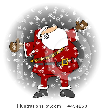 Royalty-Free (RF) Santa Clipart Illustration by djart - Stock Sample #434250