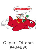 Santa Clipart #434290 by Hit Toon