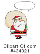 Santa Clipart #434321 by Hit Toon