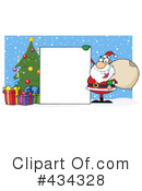Santa Clipart #434328 by Hit Toon
