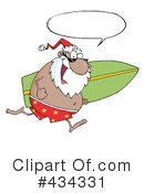 Santa Clipart #434331 by Hit Toon