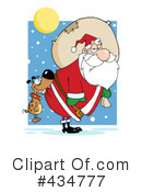 Santa Clipart #434777 by Hit Toon